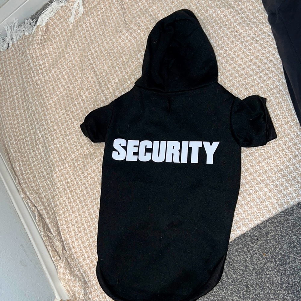 Calling all Pup Security! Security pupshirt! Super soft NWT